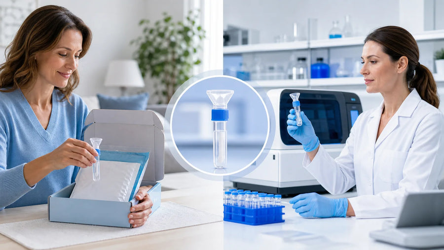 Mail-in Biological Age Tests Vs. in-Clinic Labs: What Changes